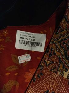 Reversible Cotton Printed jacket