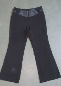 Black Formal Pant Flared Bell Bottom