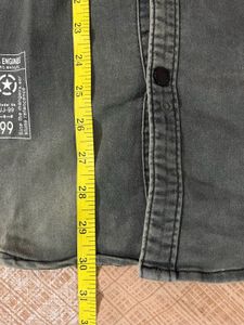 Denim Grey Shirt For Men