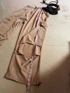 Beige Cargo Pants