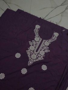 New Unstitched Lockhnowi Dress Dupatta Set