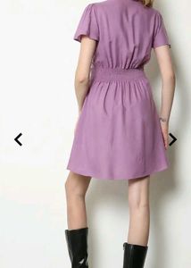 Lilac Mini Dress