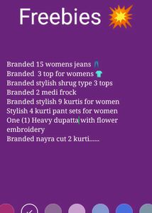 39 Freebies👗 Dresses Wid 34 Branded Dress In Sale