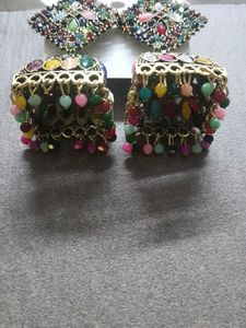 Multicolor Jhumka Earrings