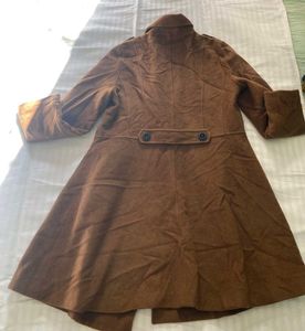 Elegant Brown Trench Coat