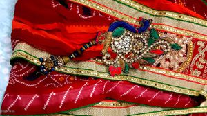 Rajasthani pila dupatta