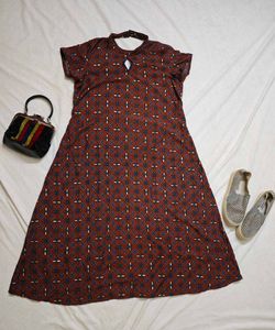 Maslin Fabric Designer Kurta