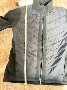 Black Padded Jacket with Fleece