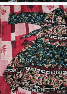 Floral Print Tunic Dress