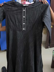 Elegant Black Kurta