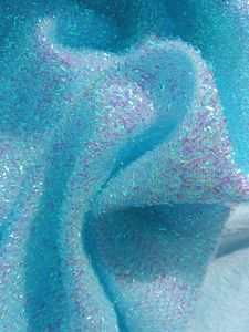 2 Mtr Sparkling Blue Fabric Piece