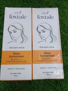 2 Foxtale Glow Sunscreen
