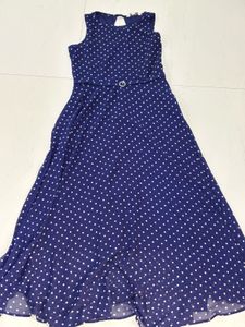 Polka Dot Maxi Dress