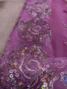Elegant Purple Saree