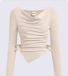 Elegant Drape Neck Top
