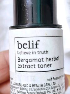 Belif Bergamot herbal extract toner 100 ml