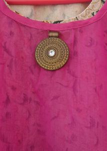 Brand New Anarkali Frock With Shrug. Not Even Used For Once