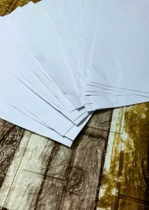 White Calligraphy Sheets