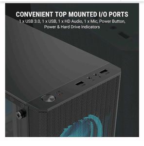 Ant Value Acrylic Vm10 Mid-Tower Computer Case