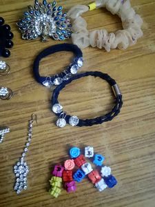 13 Combo of Hair Accessories Beautiful Bundle