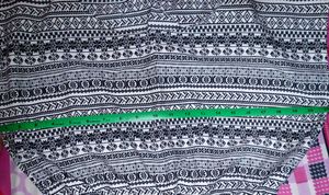 H&amp;M Boho Printed Black And White Dress