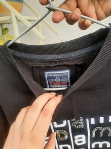 MADAME Black Signature Sweatshirt