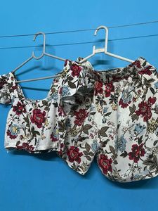 Floral Two-Piece Set