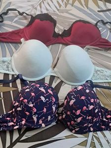 Combo Of  Six Branded   Like New  Bra N Panty