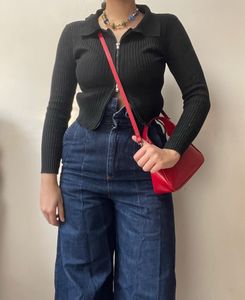 Double Zipper Full sleeve Top