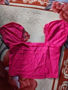 Pink Blouse Top