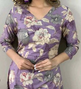 Elegant Lavender Kurta (combo)