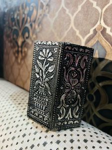 Vintage Silver Pen/Brush Holder