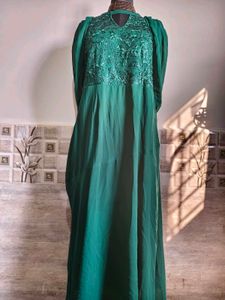 🎄Buy 2, Get 1 Free🎁XL/XXL Green Gown