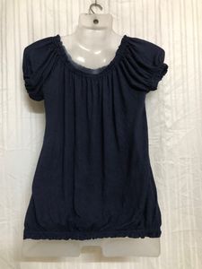 Blue Short Sleeve Top