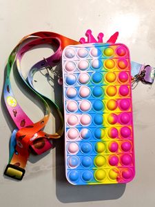 Unicorn Pop It Sling Bag Shoulder