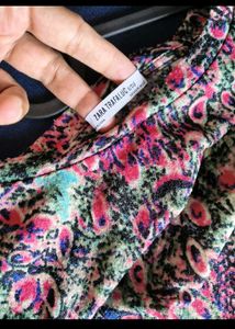 Og Zara floral glittery dress