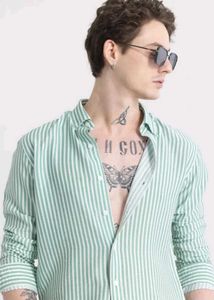 Striped Green Shirt
