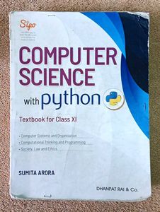 Computer Science Class 11 Sumita Arora