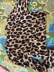 Leopard Print Long Sleeve Top