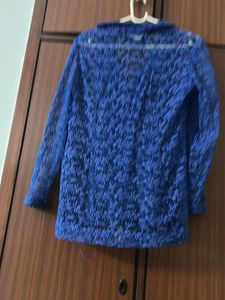 Net Embroided Top