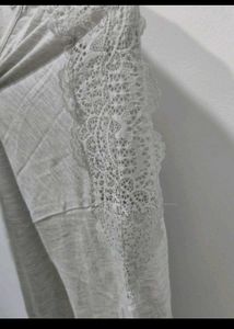 Grey Knit Maxi Dress