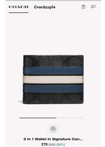 Coach Wallet For Men