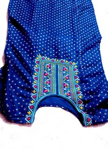 Embroidered Blue Kurta