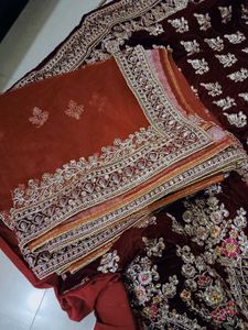 New Unstitched Bridel Lahenga