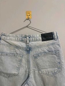 Wide Leg Denim Jeans