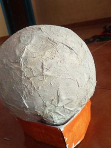 Paper Mache Moon