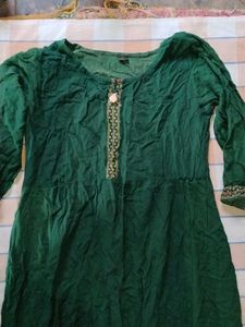 kurti green 💚