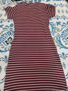 Striped T-Shirt Dress