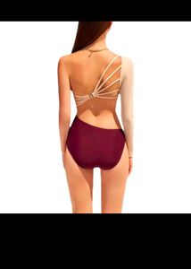 One Piece Assymetrical Swimsuit
