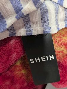 New w tag- Striped Crop Top